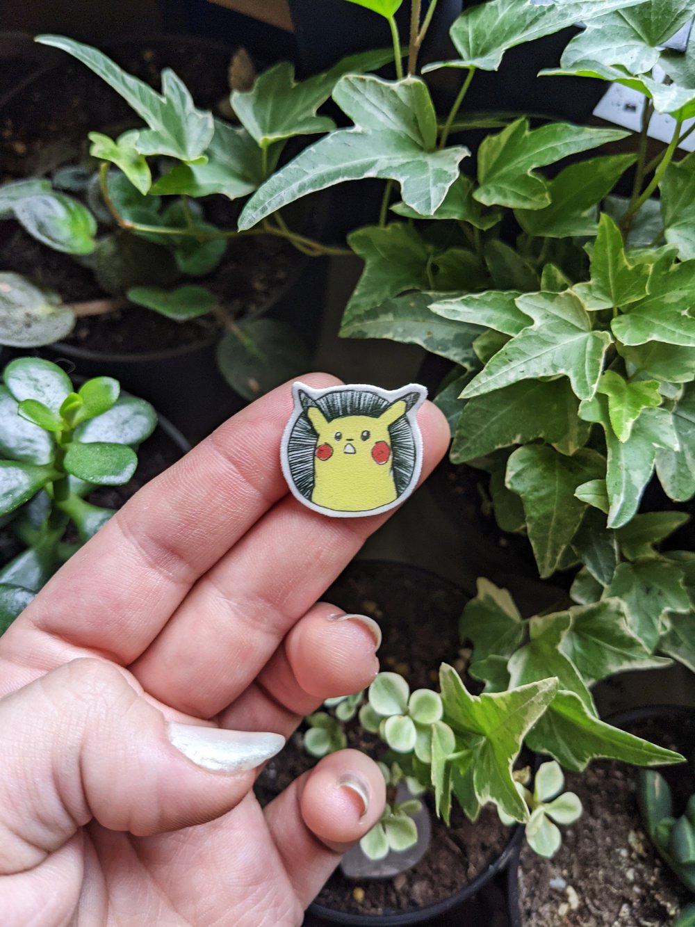 Surprised Pikachu Meme Pin — Sara Zunda Illustrations