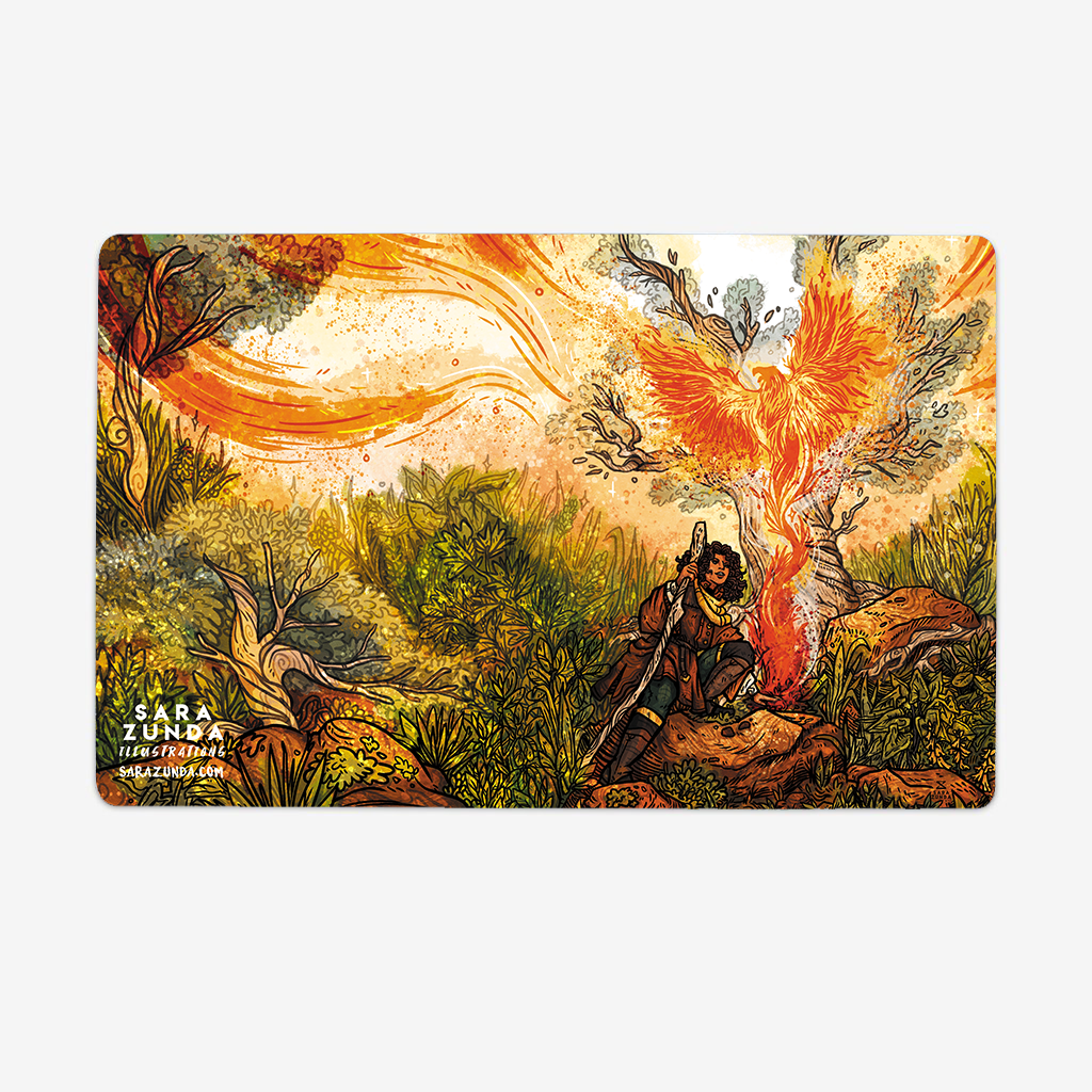 Playmat/Game Mat/Mousepad ✦ Phoenix