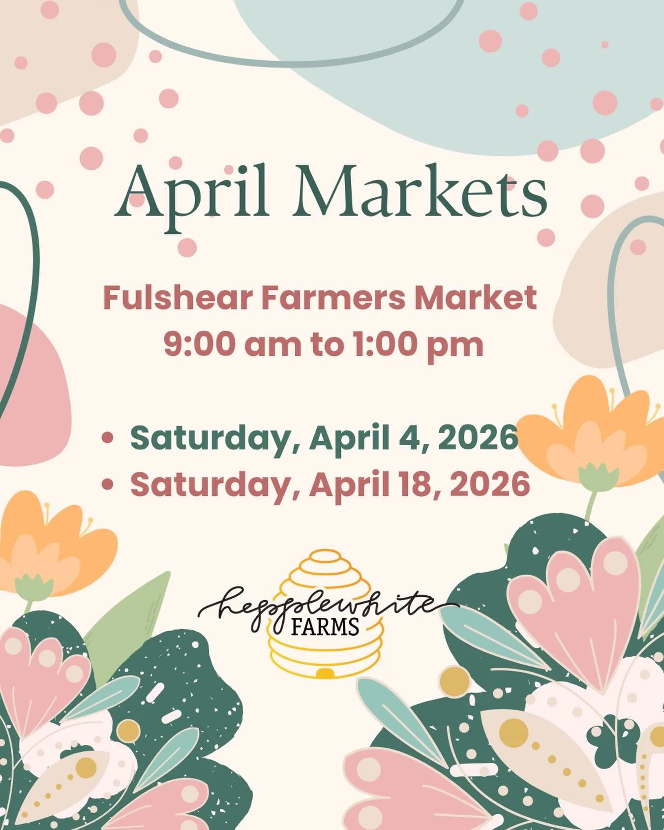 Come join us @fulshear_farmers_market! 
.
. #hepplewhitefarms #fulshearfarmersmarket #realtexashoney #honeycomb #knowyourbeekeeper