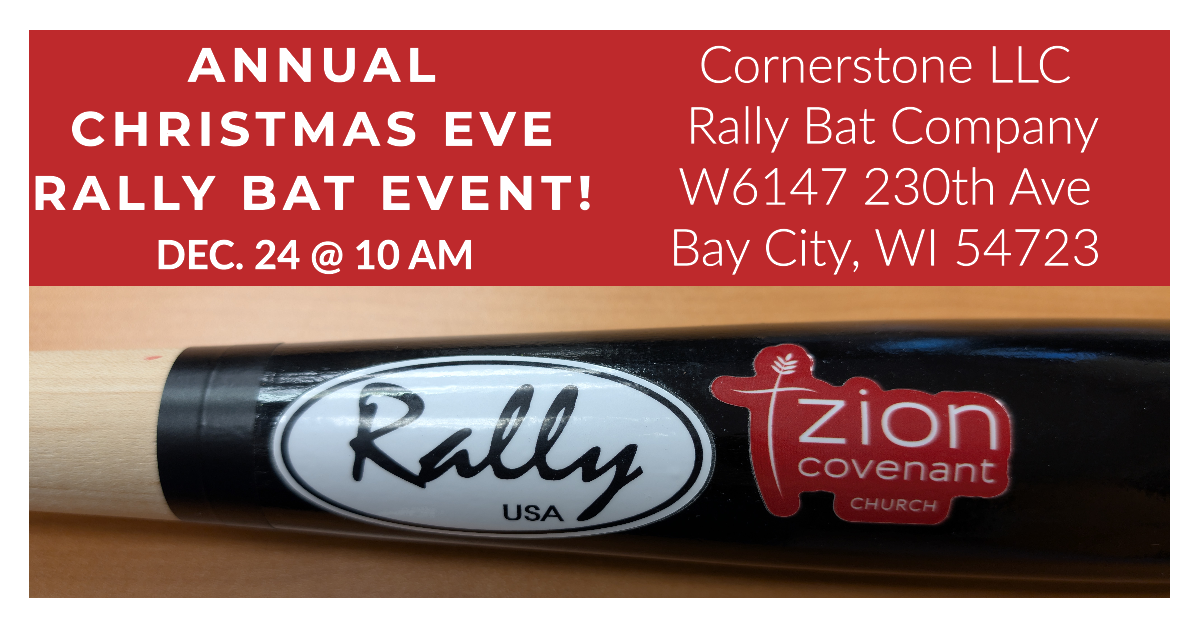 Christmas Eve Rally Bat Giveaway