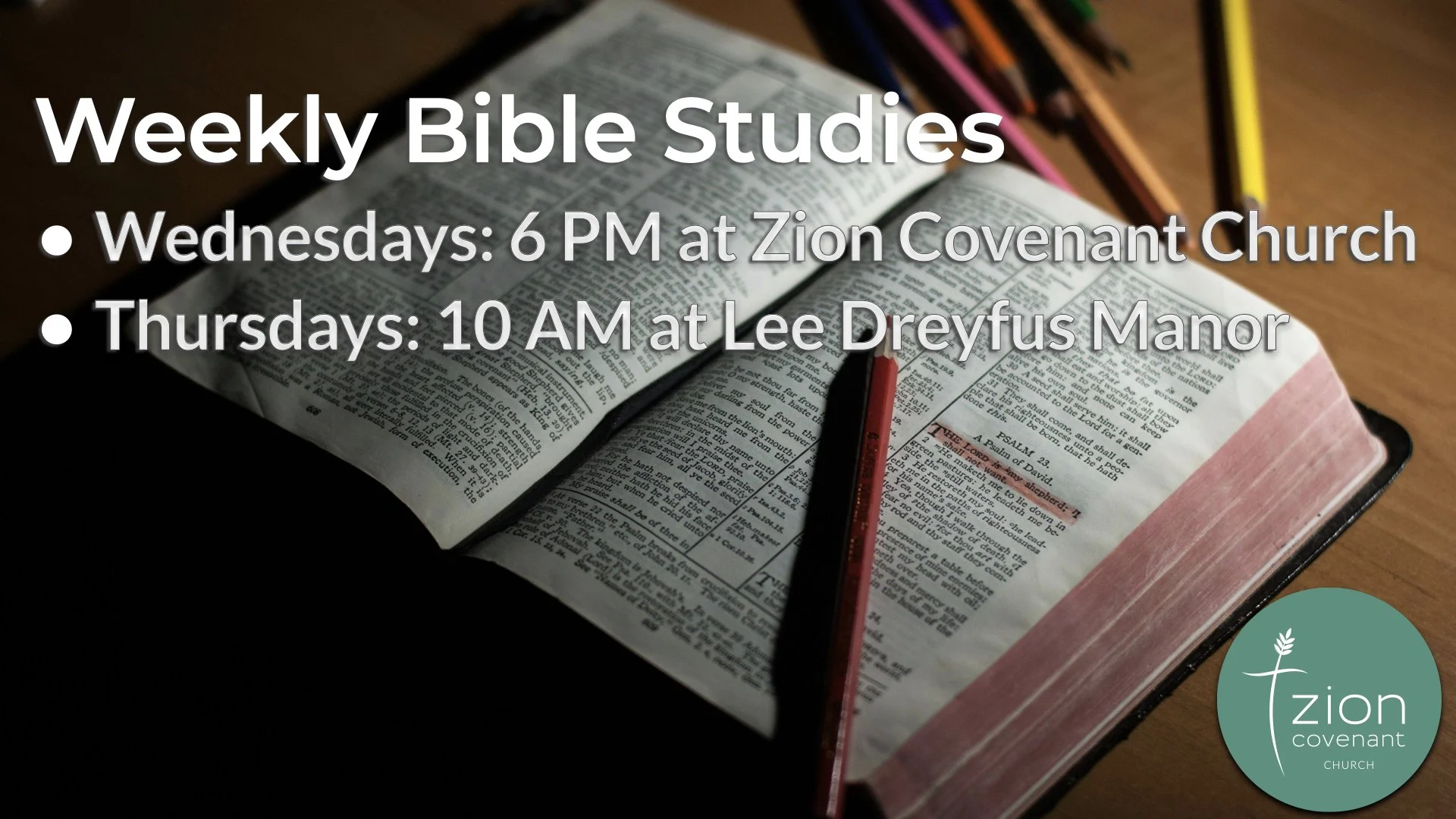 Wednesday Bible Study: 2 Corinthians