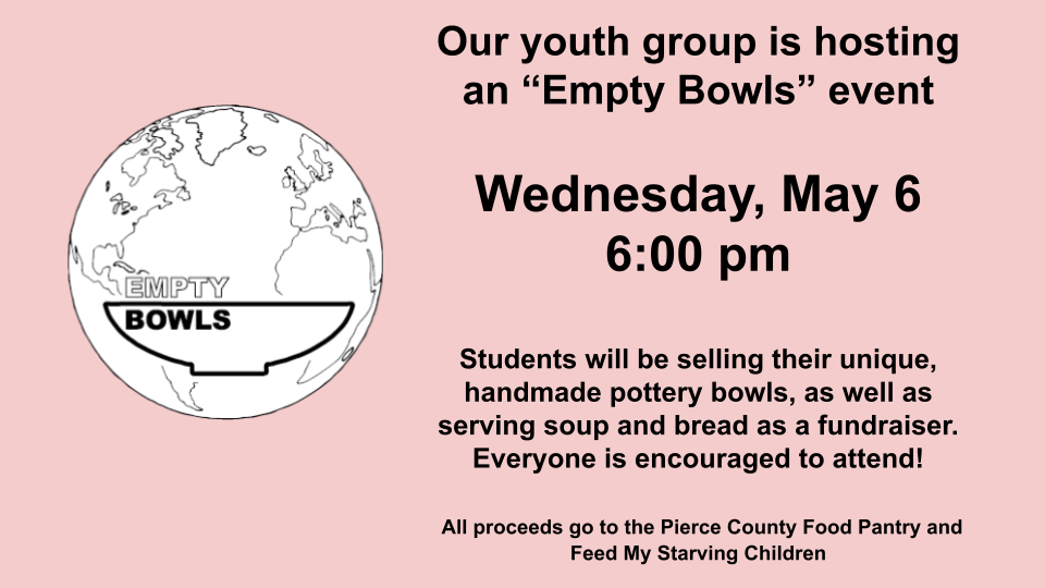 Empty Bowls Fundraiser