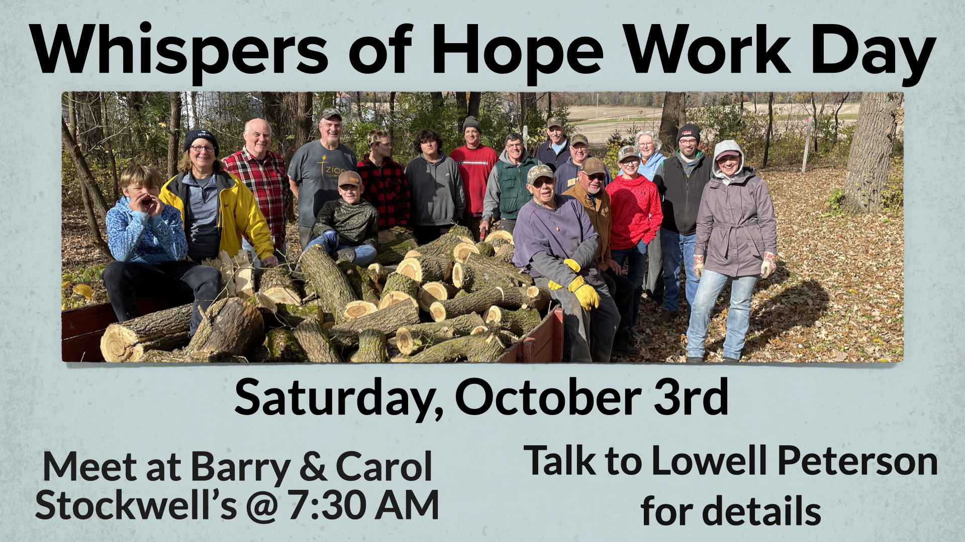 Whispers of Hope Service Day