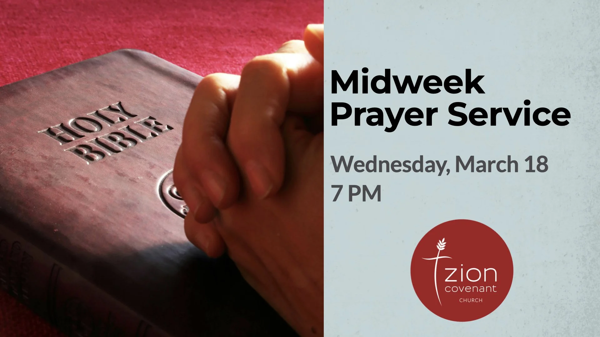 Midweek Prayer Service