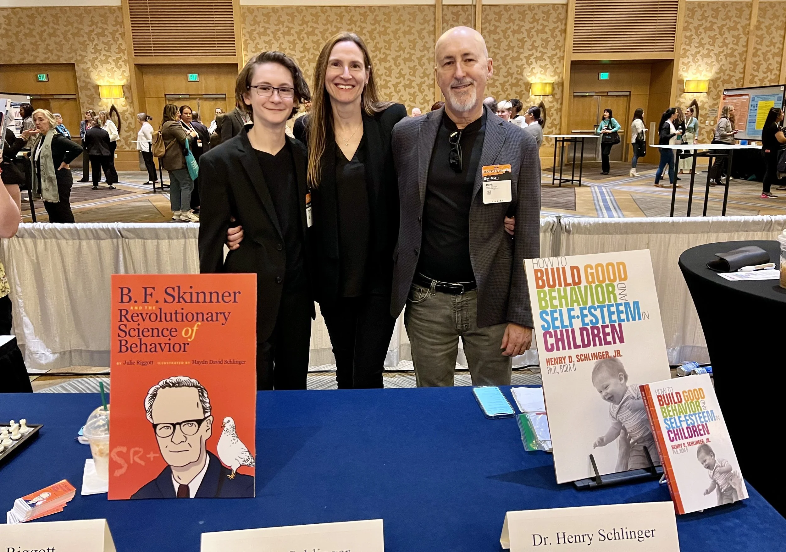 AUTHOR APPEARANCE: Julie A. Riggott, Haydn D. Schlinger, Dr. Henry D. Schlinger