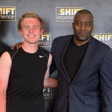 The #SHIFTexperience was amazing! 🔥🔥Great to have my son @cole_lynch_ attend and get to meet the AMAZING @rodsmith80 👊🏻👊🏻 #denver #colorado #conference #health #fitness #mindset #success #relationships