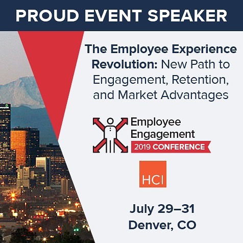 Excited to be the opening #Keynote for @human_capital_institute at the #EmployeeEngagement #conference in Denver July 29-31! Go to hciengagement.com to join us there!
#denver #colorado #talent #talentdevelopment #hr #humanresources #futureofwork