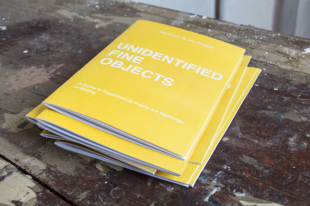 Artist Book: Unidentfied fine objects: A Guide of Hypothetical Public Art Sightings in Beijing