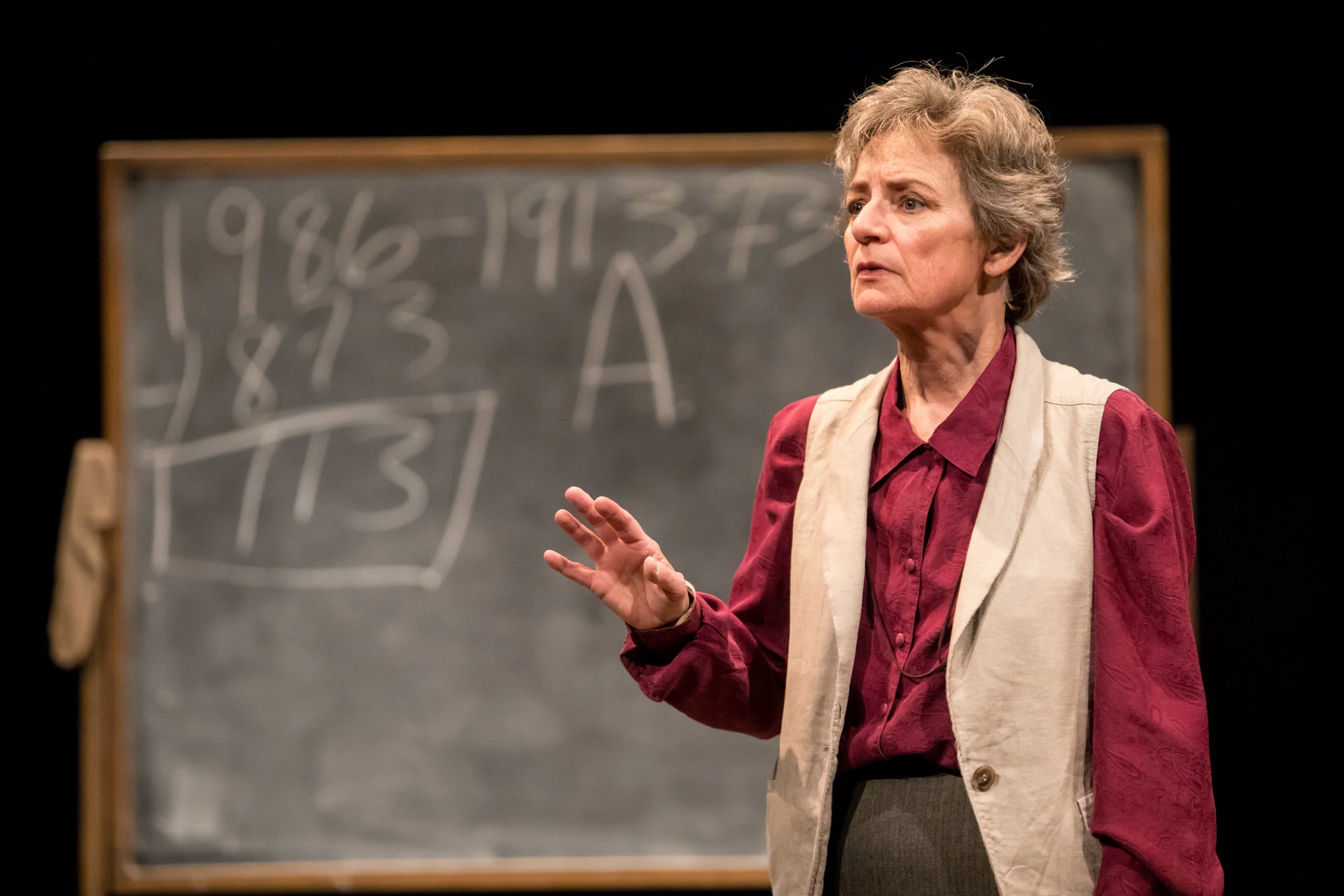Sally Wingert in UNDERNEATH THE LINTEL, Photo by Dan Norman