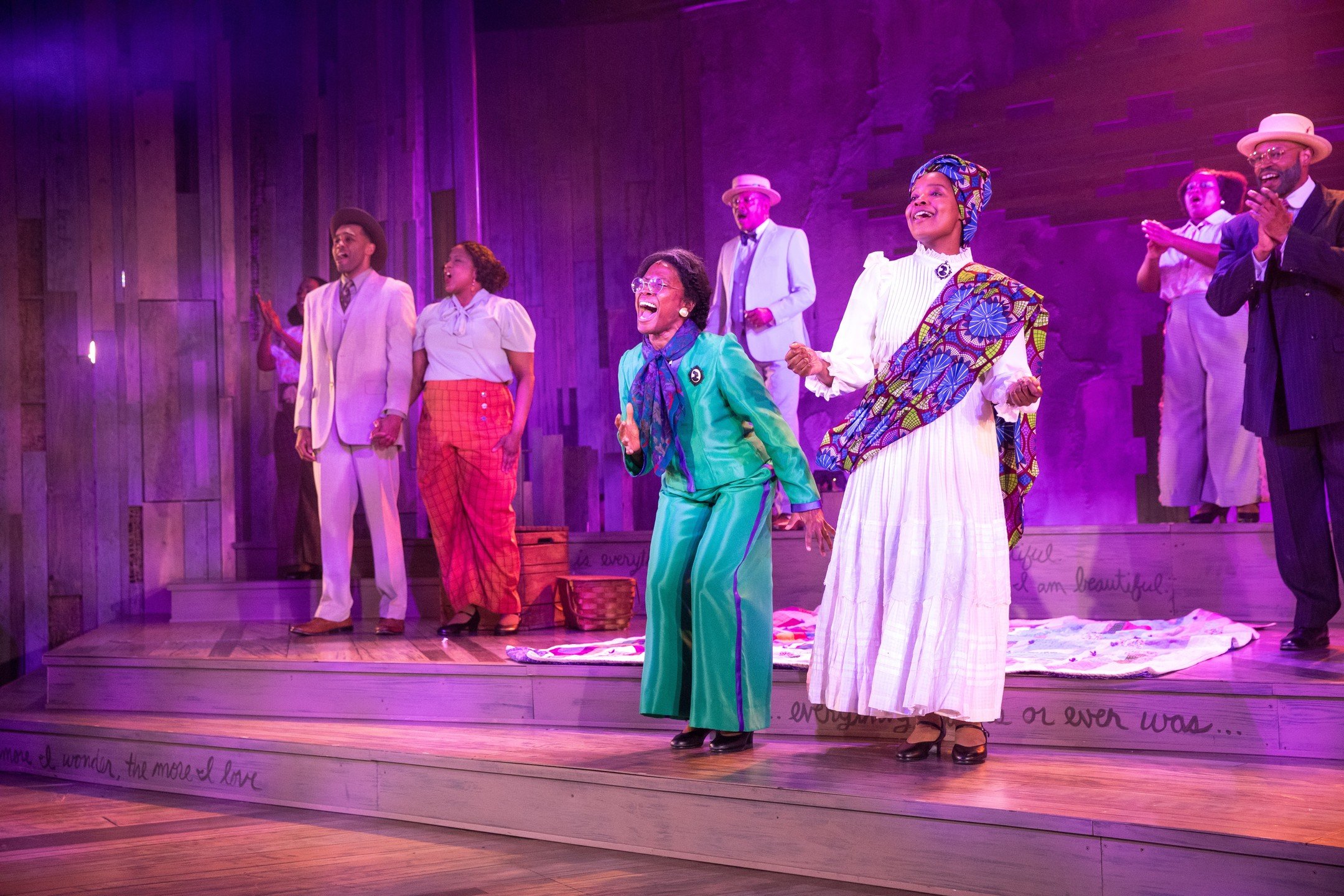 Congratulations and happy closing to the cast, crew, and creative team of THE COLOR PURPLE!

📸 by Dan Norman