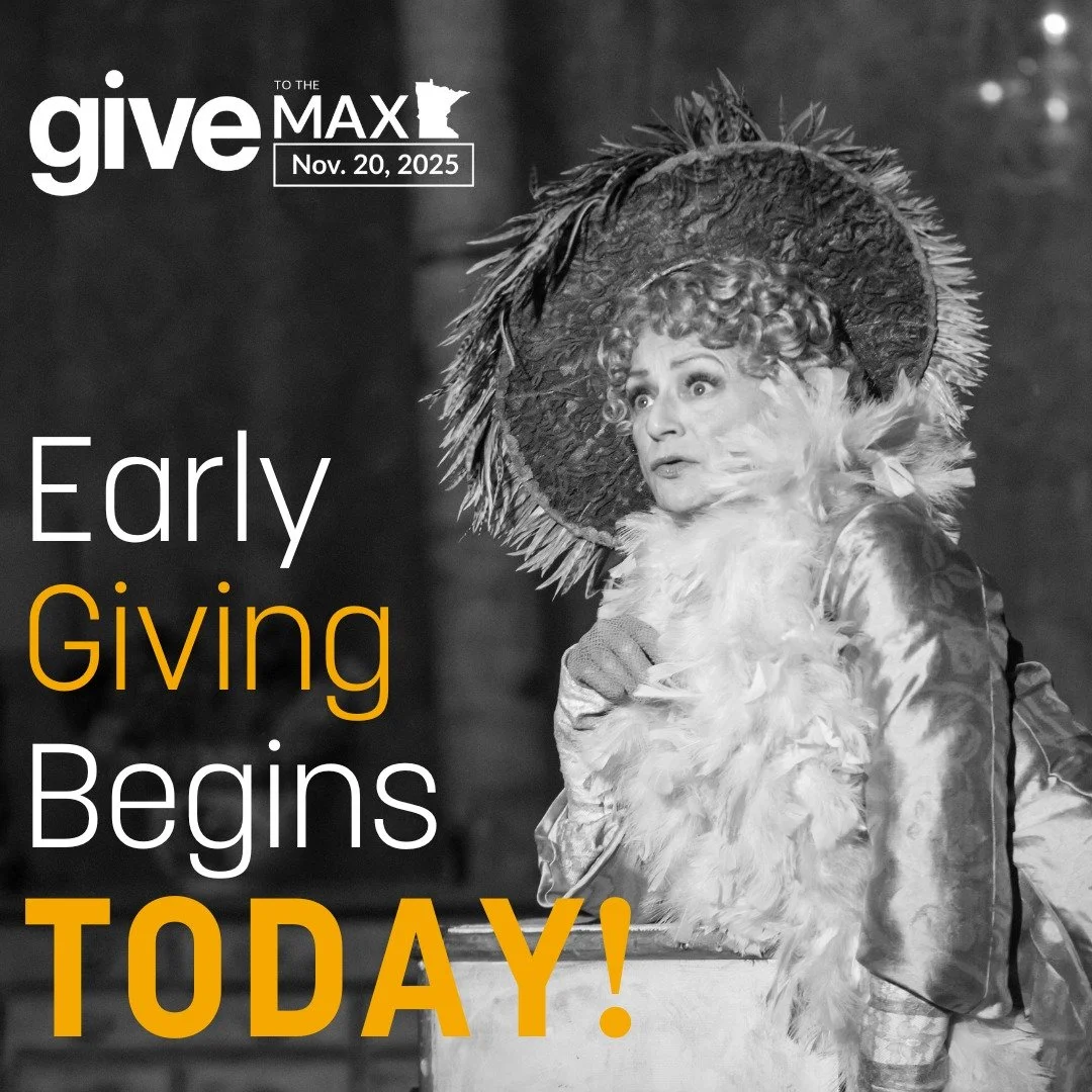 Early giving starts today and runs through Give to the Max Day on Thursday, November 20! There are plenty of reasons to give boldly and give often, including some exciting incentives along the way! Visit our GiveMN page to learn more and join the mov