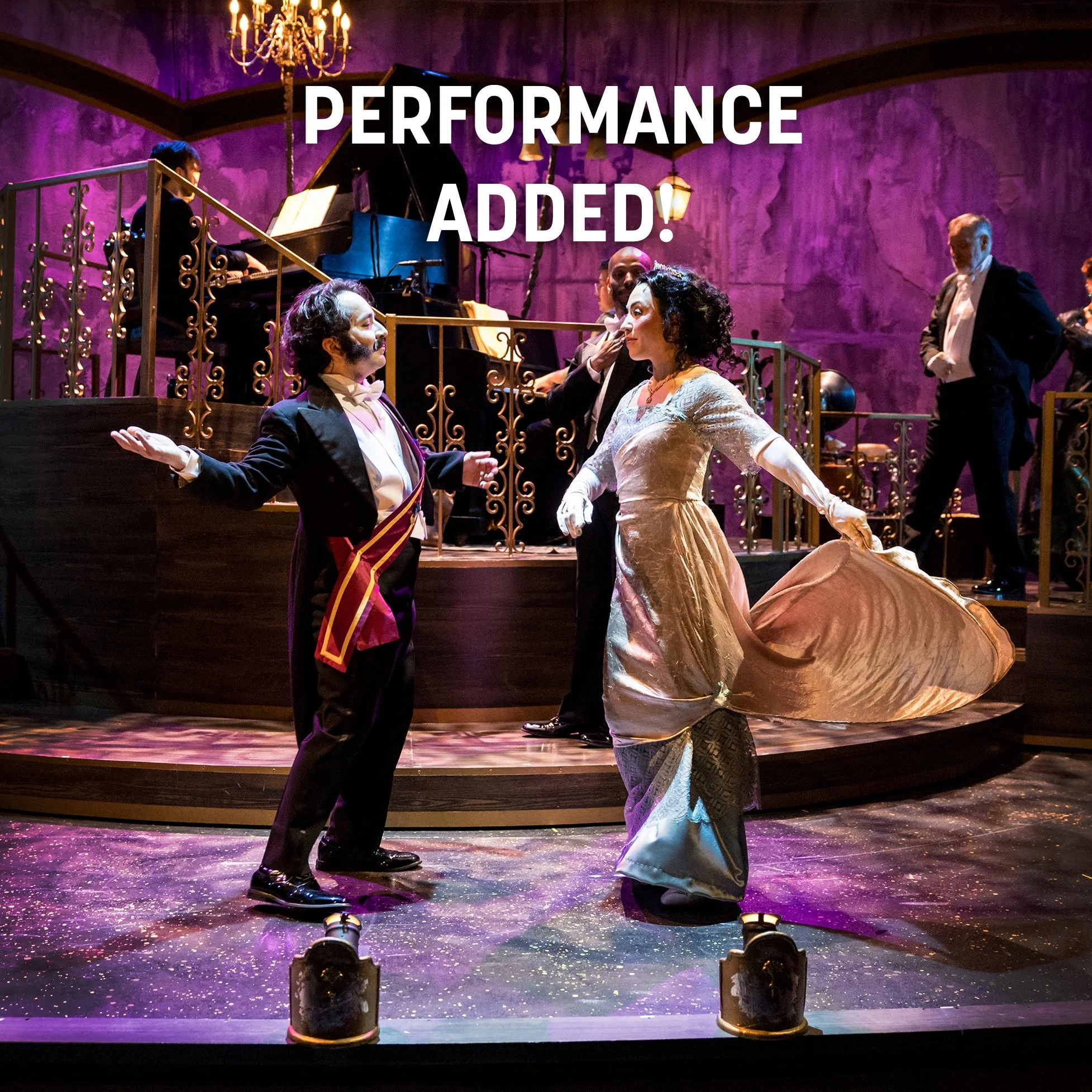 PERFORMANCE ADDED! We're tickled to have added a special matinee of MY FAIR LADY at 2:00 PM on Thursday, December 18th due to overwhelming demand.

Critics are raving:
⭐ &ldquo;Over-the-moon marvelous&hellip; beautifully sung, acted with flair, exqui