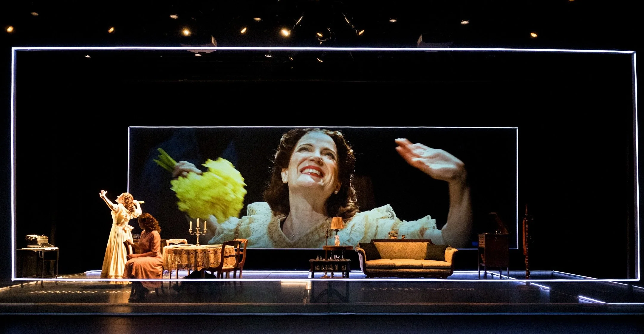 Performances are underway for THE GLASS MENAGERIE and audiences are already mesmerized by this cinematic interpretation of Tennessee Williams' semi-autobiographical masterwork. 

Don't wait to reserve your tickets through the link in bio for this cap