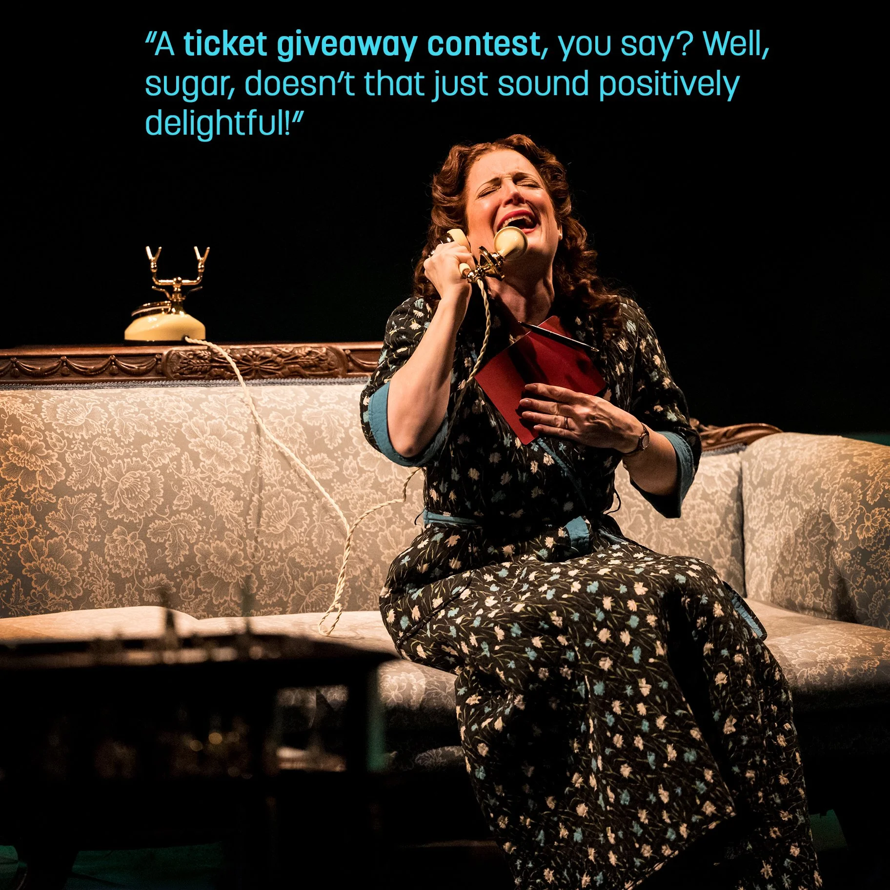 🎫 That's right! Now's your chance to win a pair of tickets to THE GLASS MENAGERIE! 🎟

Guess which character said the following line in Tennessee Williams' classic play:

&ldquo;I didn&rsquo;t go to the moon, I went much further&mdash;for time is th