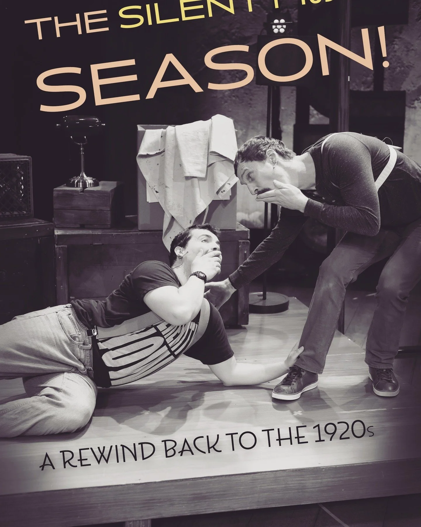 WE'RE LAUNCHING A NEW SEASON OF ALL-SILENT MUSICALS!

We take you back in time to the silent era. The year is 1926 (the year of The Ritz&rsquo;s opening)&hellip;

Theater Latt&eacute; Da is proud to present the world&rsquo;s first season of completel