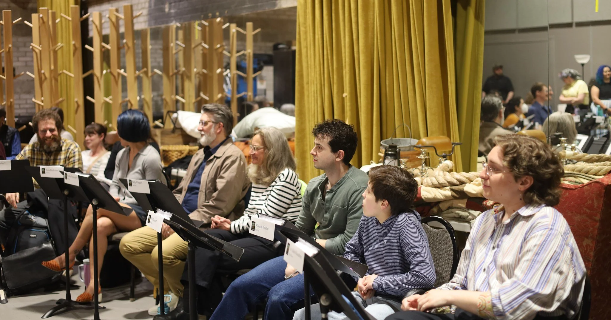 Rehearsals are underway for MY &Aacute;NTONIA! 

It was such a joy to gather the cast, crew and creative team on Tuesday and kick off the collaborative process of this highly anticipated world premiere musical, on stage starting Jun 3. 

Reserve your