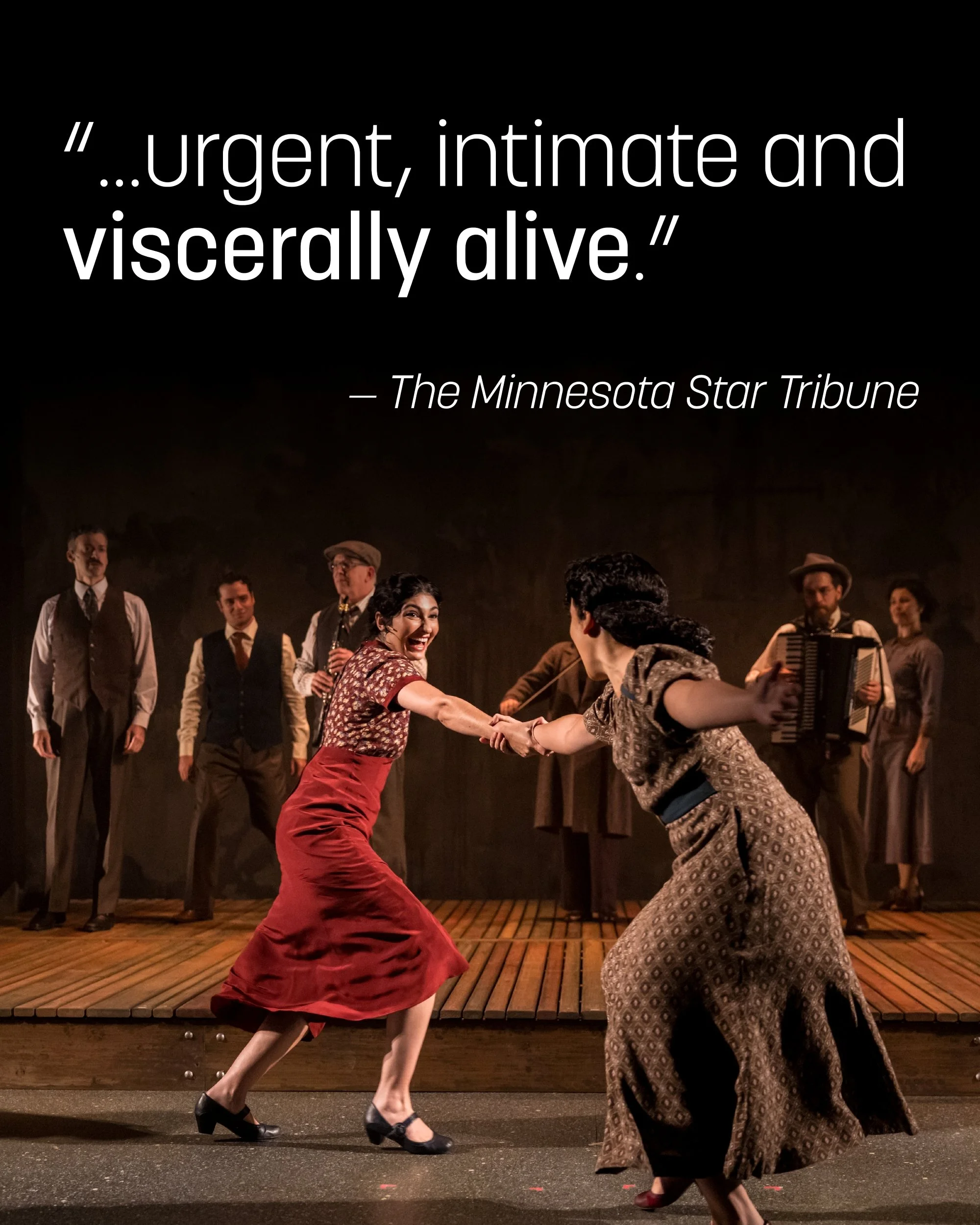 &ldquo;INDECENT never becomes a dutiful march through history. It is, instead, a story of art&rsquo;s defiance &mdash; of voices that refuse to be silenced and a forbidden play that will not die."

Read Rohan Preston's review of INDECENT for Sta