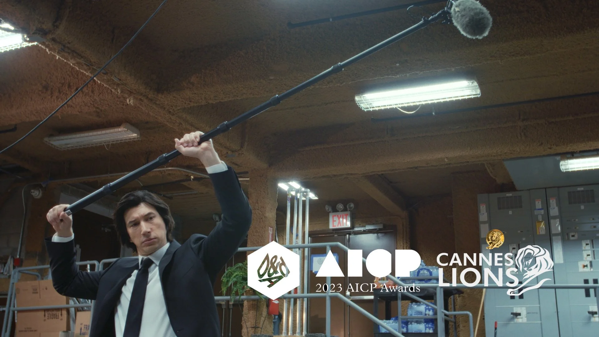 Backstage with Adam Driver