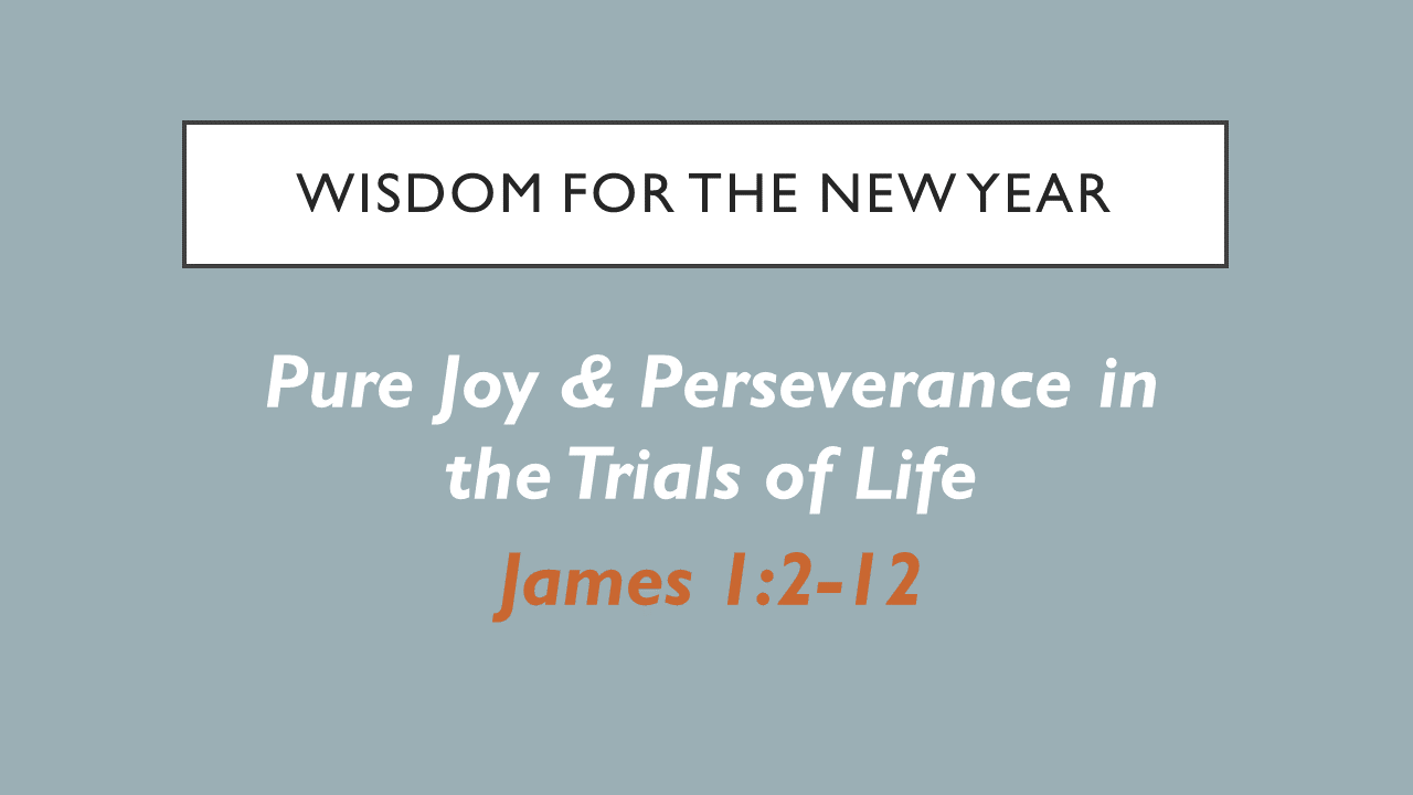Pure Joy & Perseverance in the Trials of Life 
