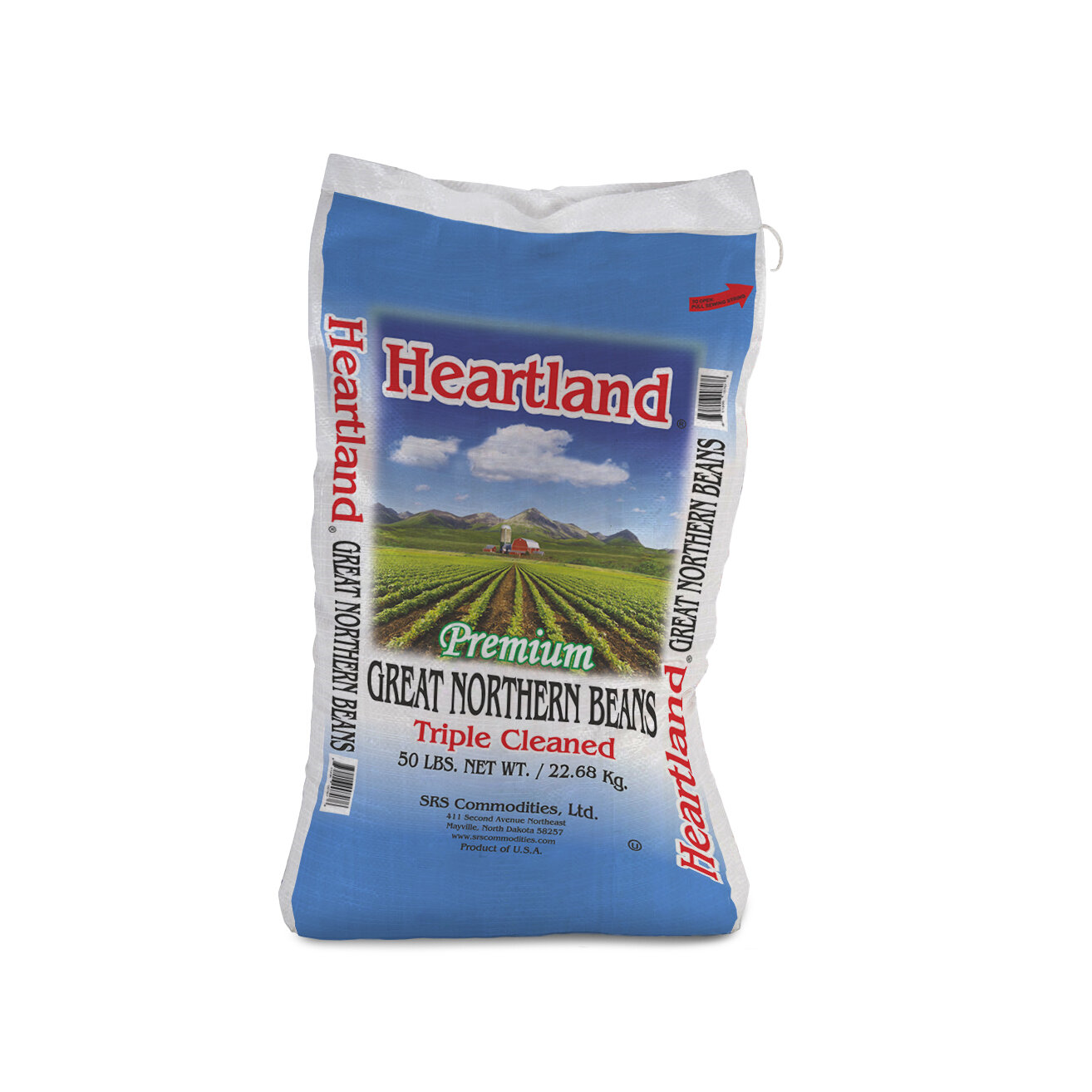 20 Pounds Per Pack Commodity Beans Commodity Great Northern Beans 