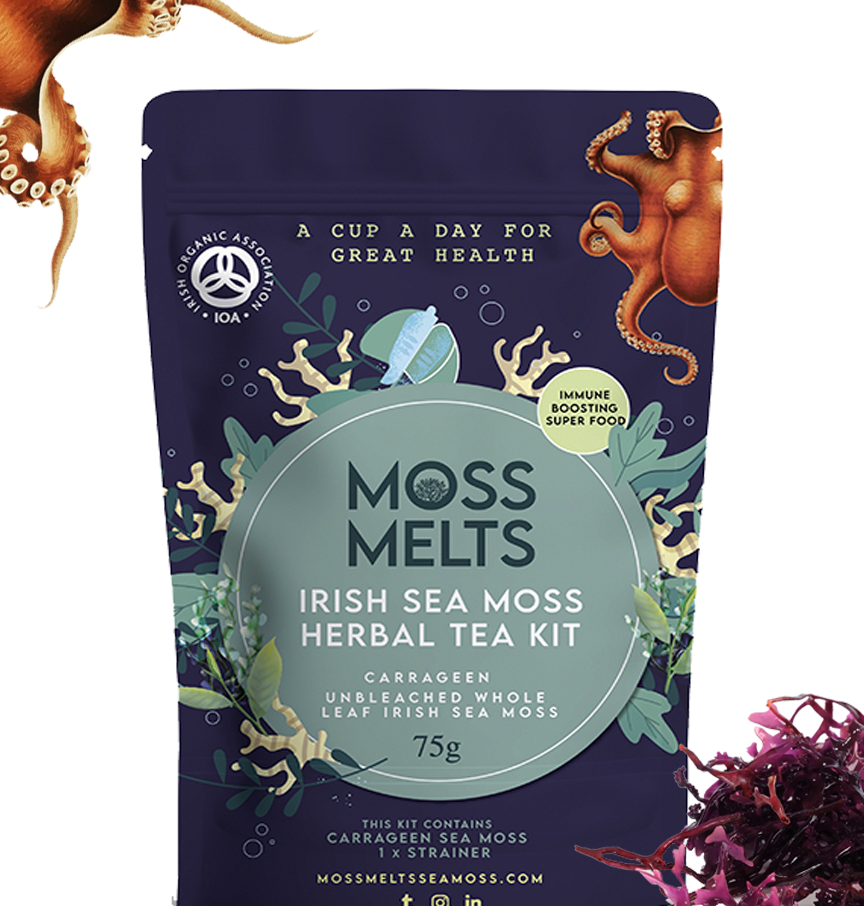 Moss Melts Irish Sea Moss Herbal Tea Kit