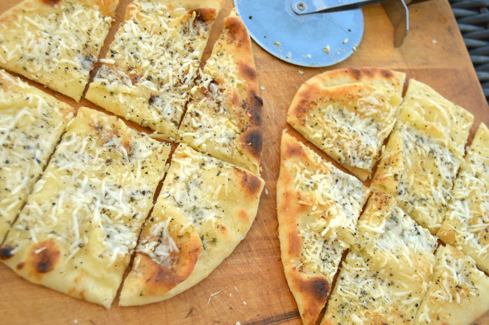 Garlic Parmesan Flatbread — Culinary Kids Academy