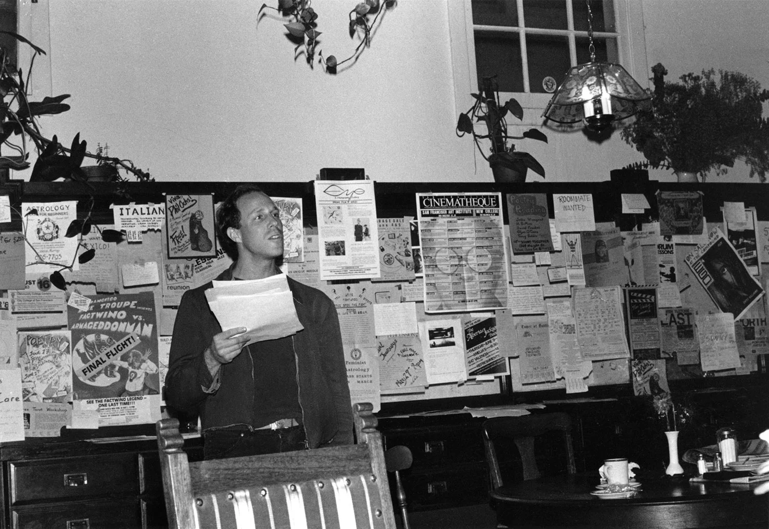 Ken Tray, Poetry Reading, Cafe Picaro