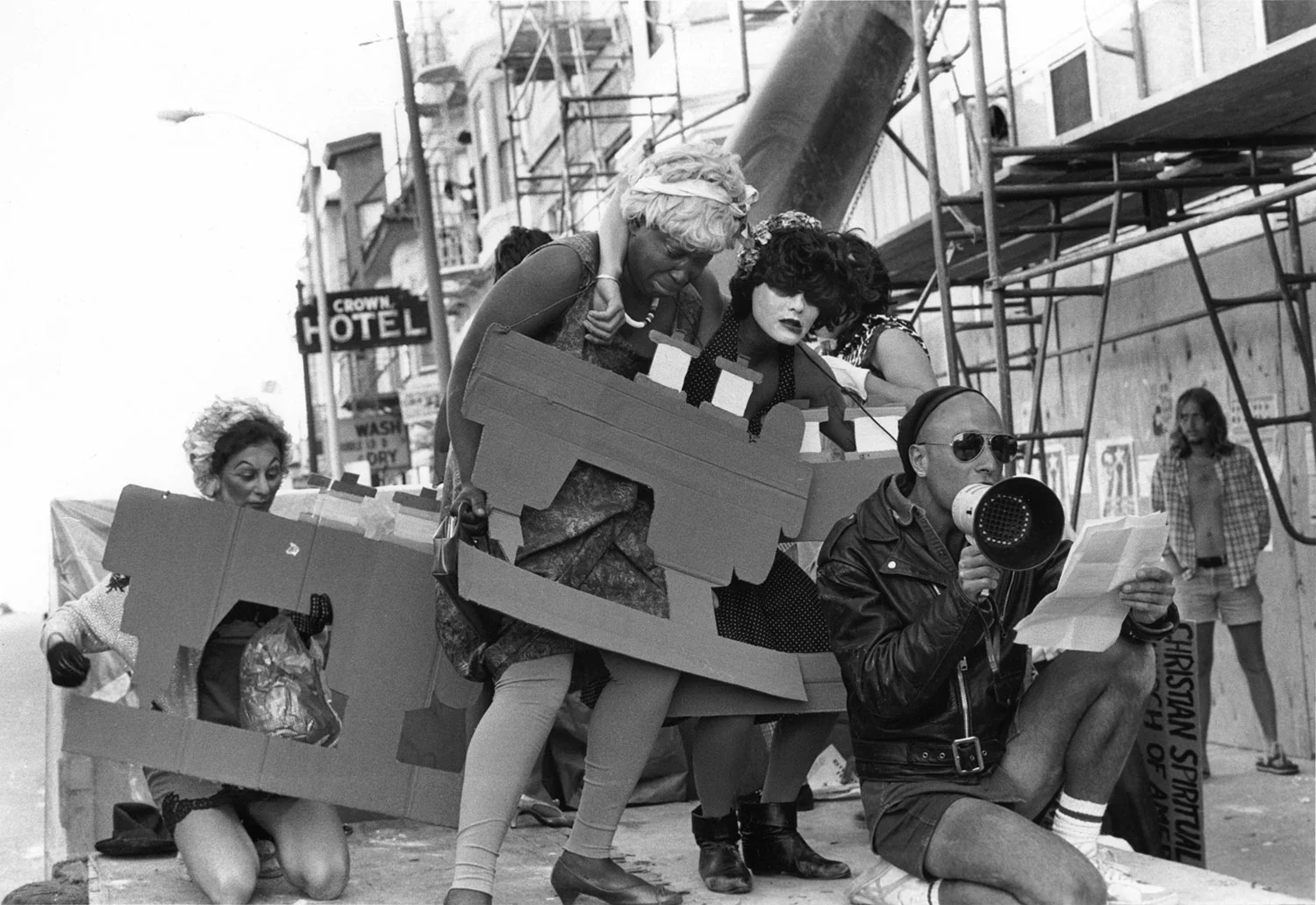 Urban Rats Street Theater Protesting Sweatshop, Valencia Street