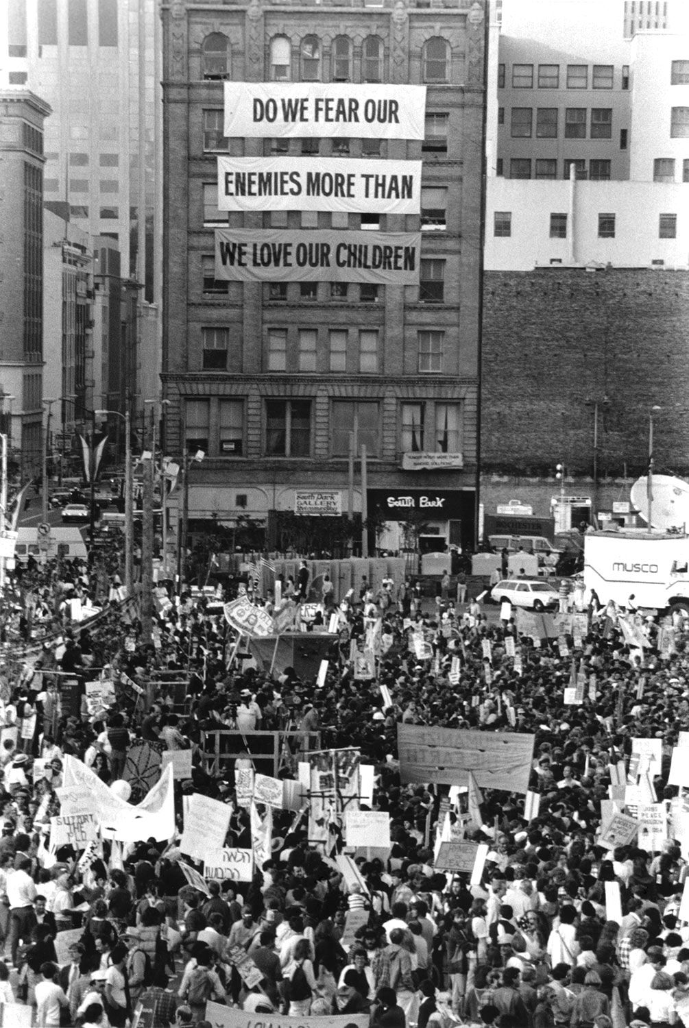  Democratic Convention 1984, Street Protest&nbsp; 