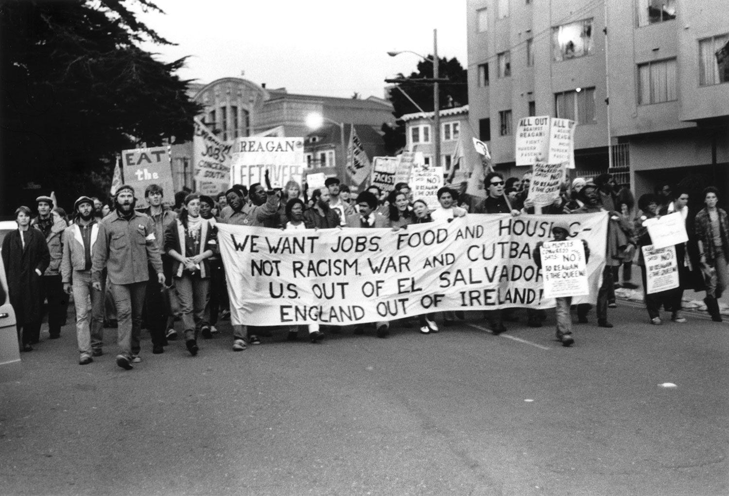  Demonstration against U.S. Government and England 