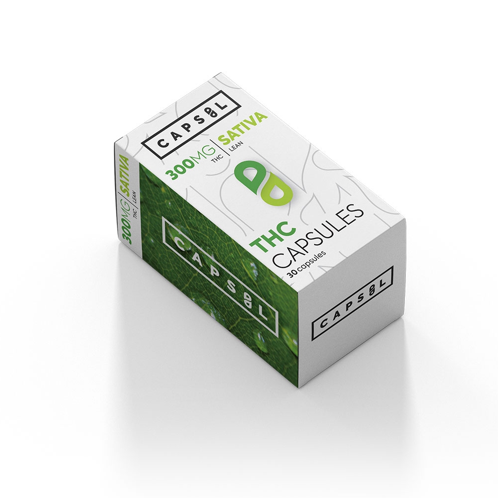 Green medical marijuana product packaging design