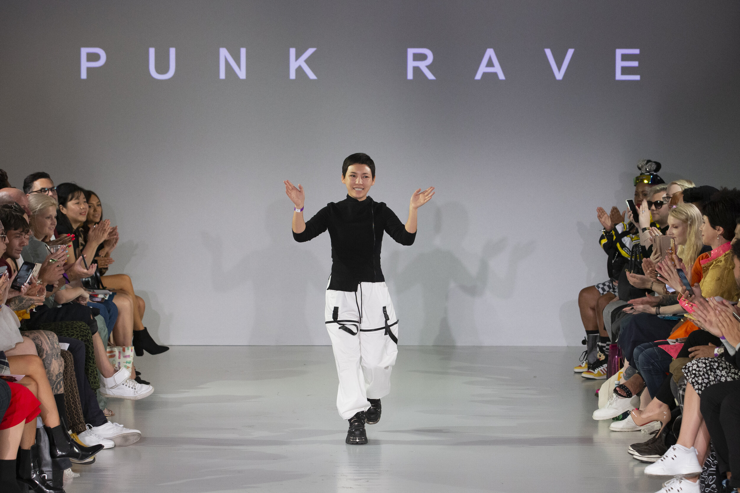 London Fashion Week  Spring / Summer 2020 Punk Rave X Light & Shadow X Esa  Liang Fashion Show — DSTNGR