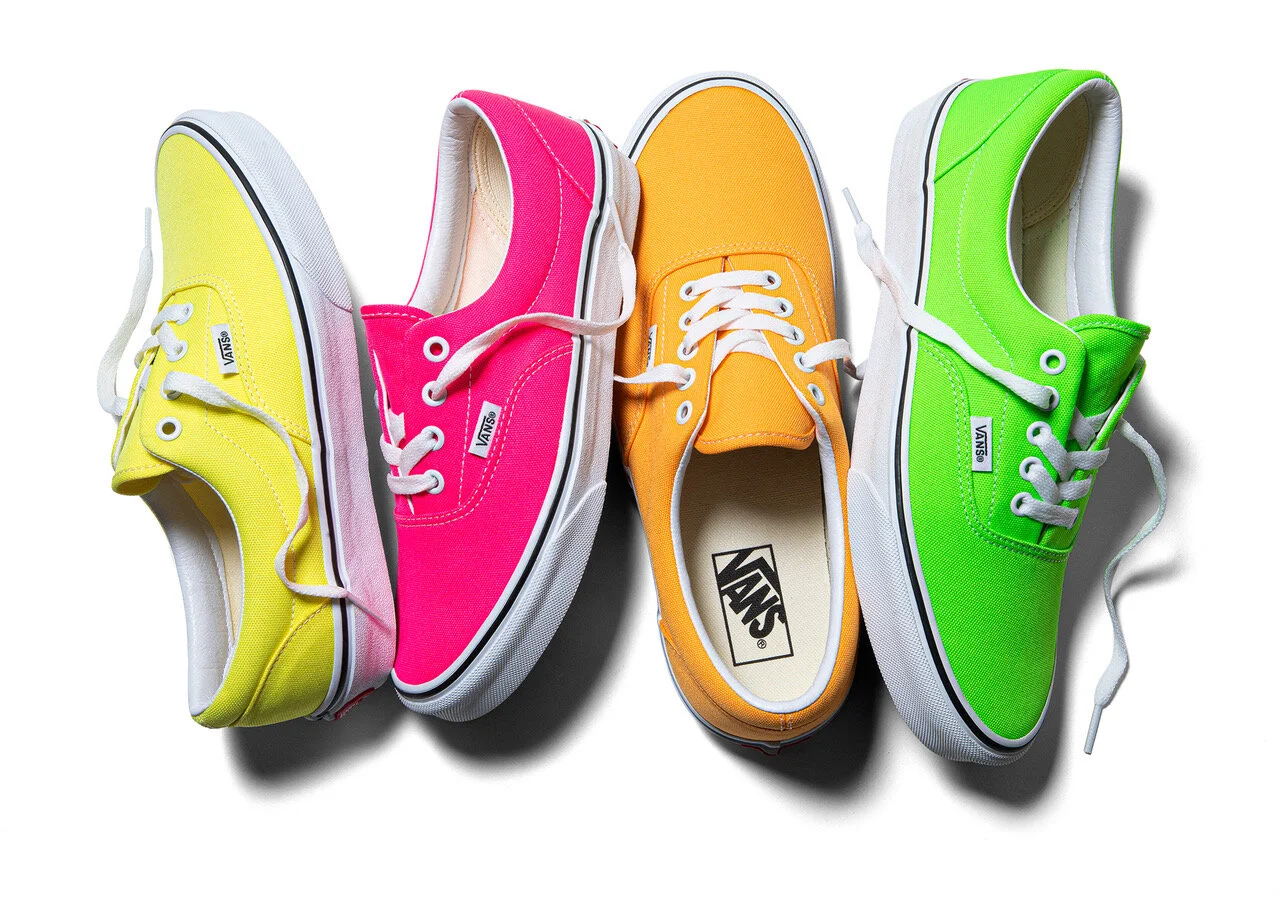 Brighten up your day with a new pair of Neon Vans