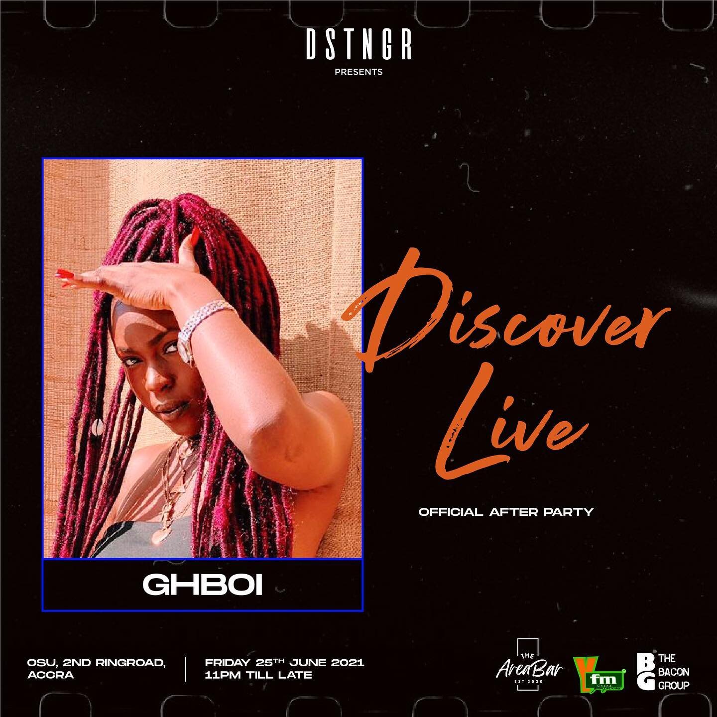 WOW! Discover Live was a movie and now we at @theareabar for the After Party! It&rsquo;s about to go from choked to fully choked with @djmenz49 @templegramme and the beautiful @djghboi!

#dstngr #music #livemusic #liveband #afterparty #areabar #ghana