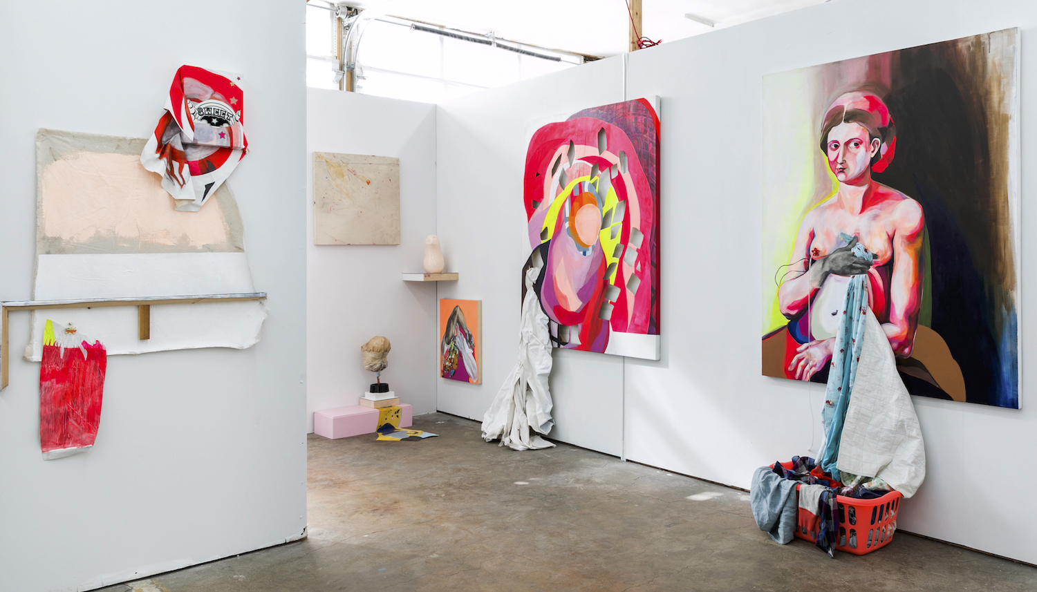 Installation view from Rips