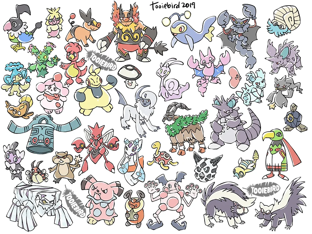 Did some Pokemon requests over on twitter!