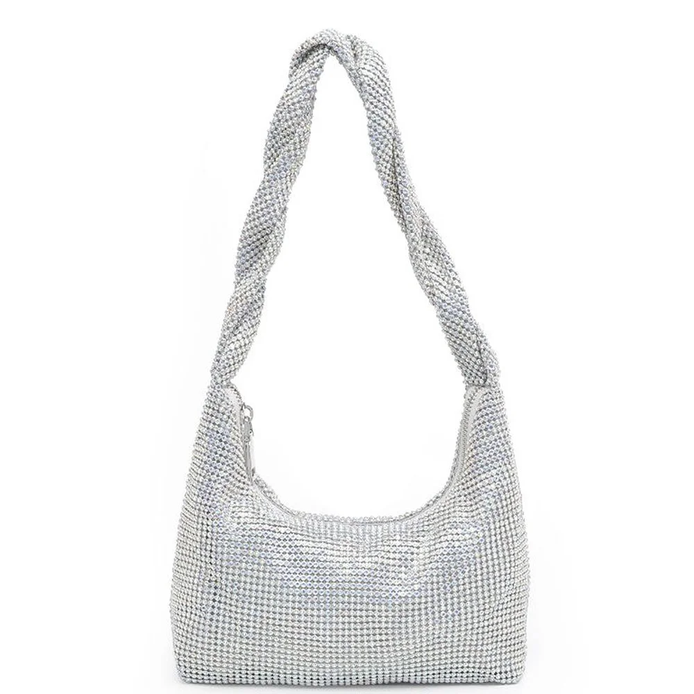 Jerry Crystal Shoulder Bag in Galaxy