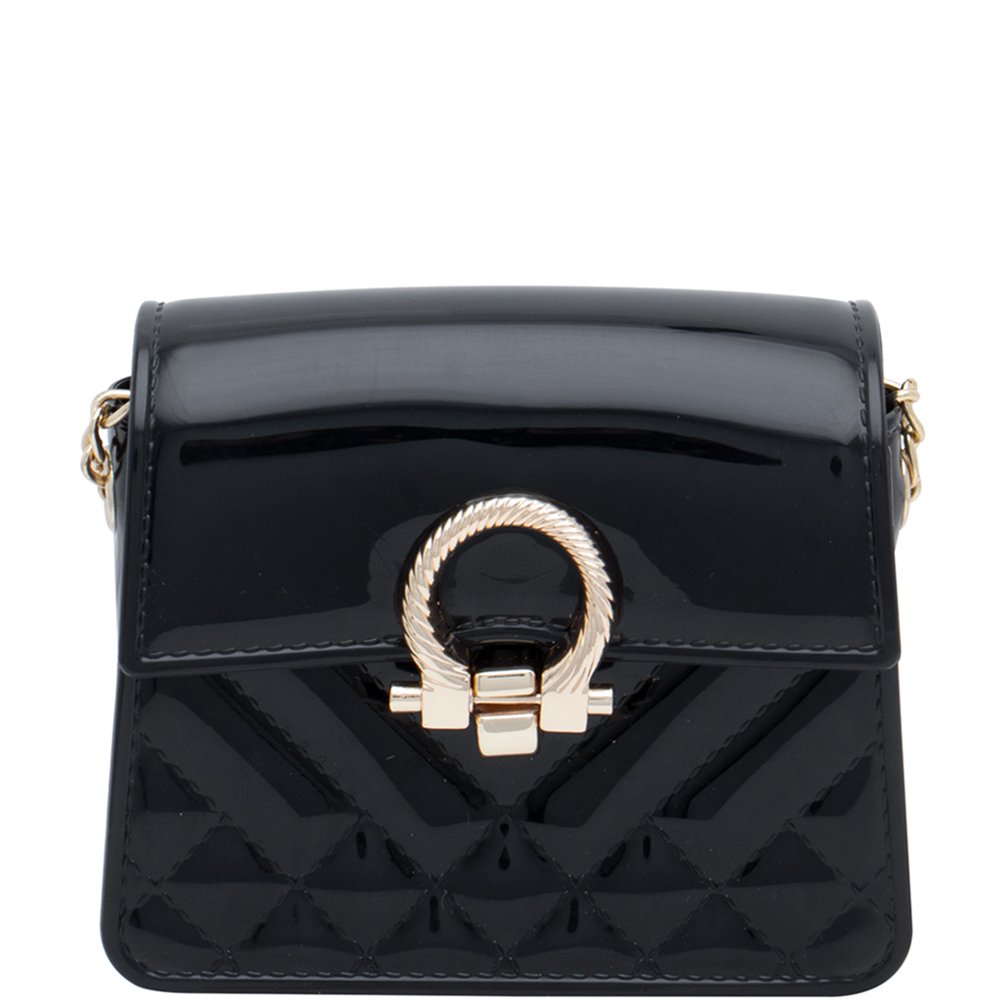 Gigi Mini Patent Crossbody Bag