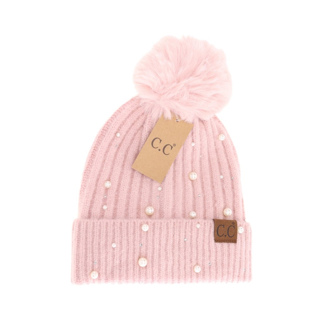 CC PEARL POM BEANIE ROSE.jpeg