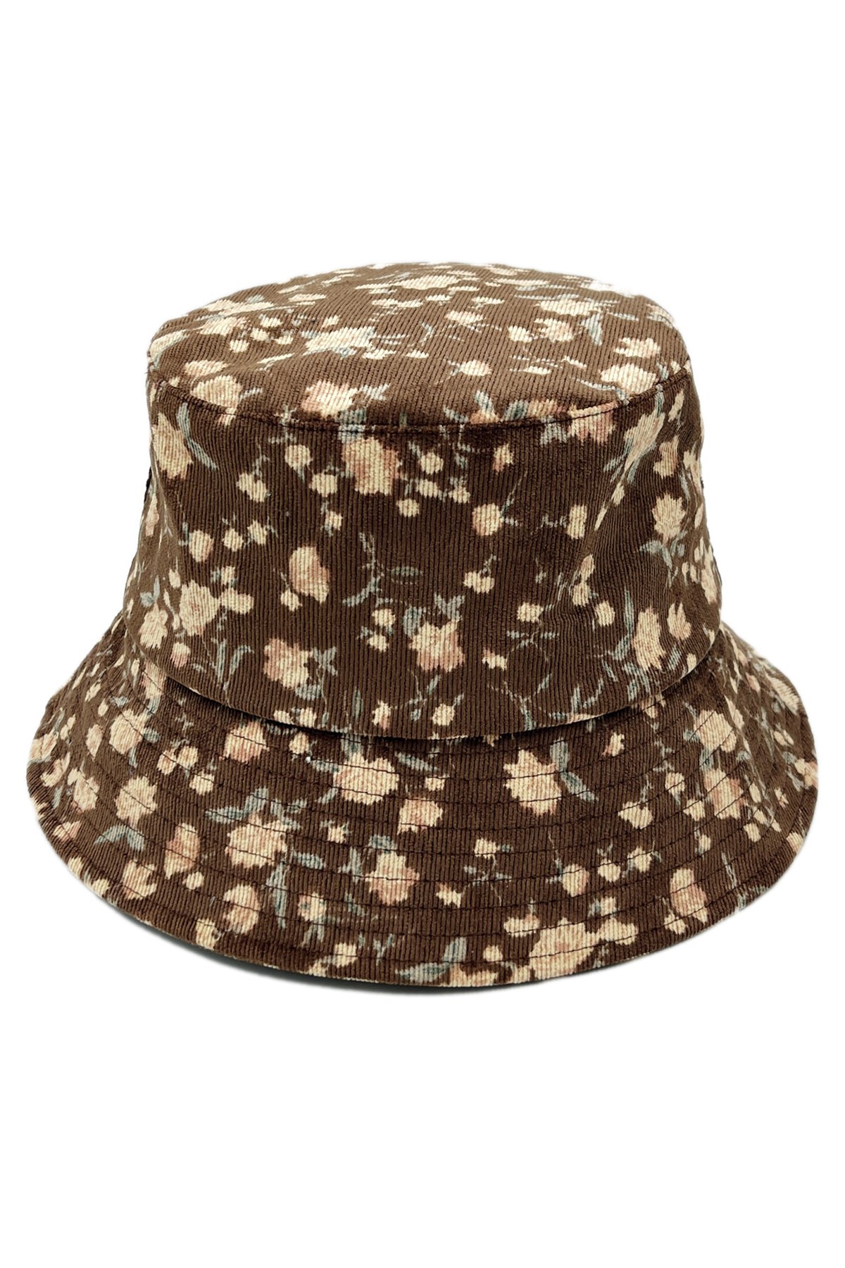 Blossom Floral Corduroy Bucket Hat