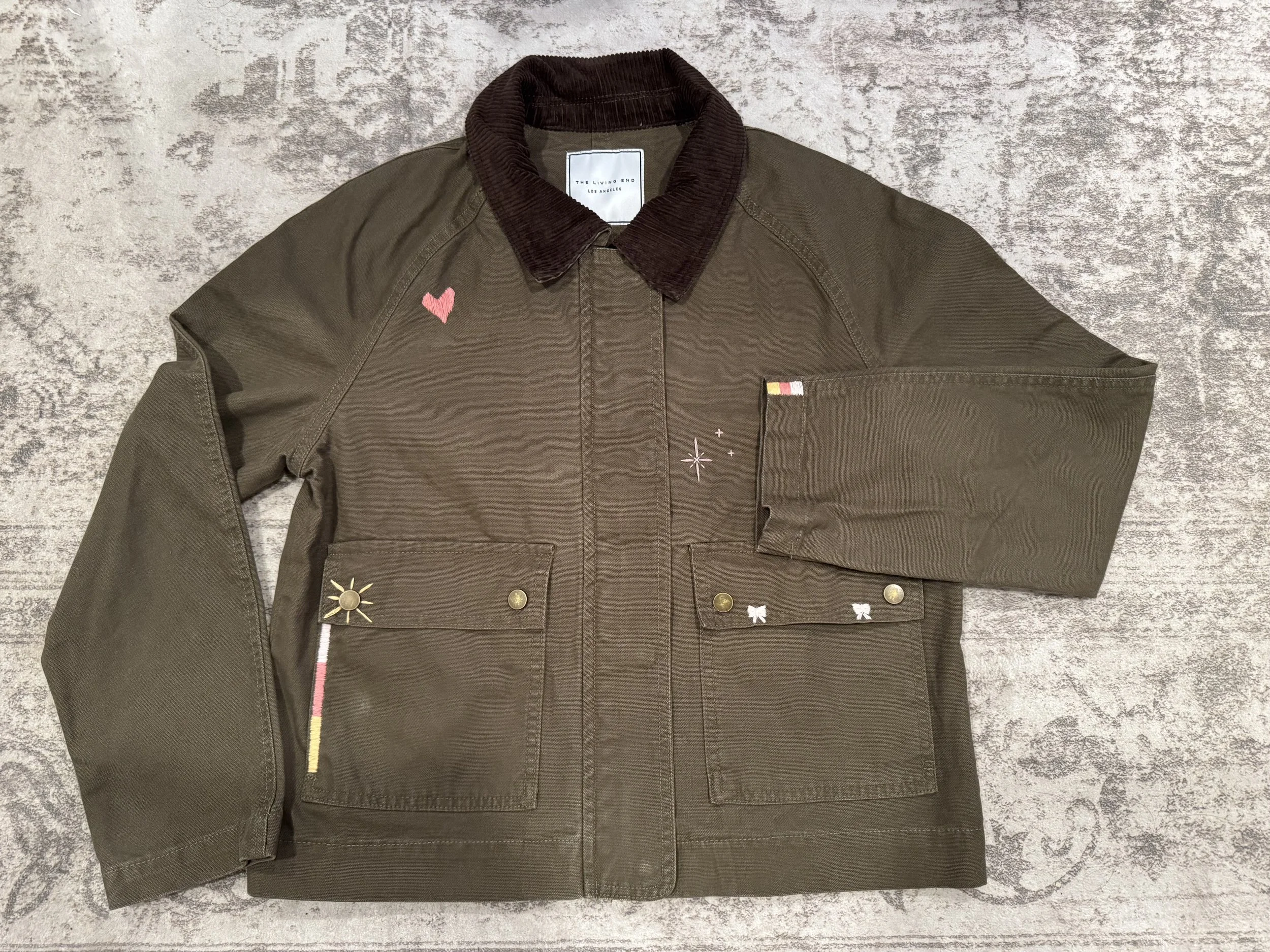 Joey Embroidered Barn Jacket