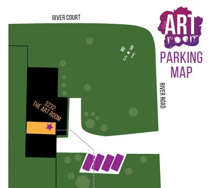 You may park in driveway spaces and along both River Court and River Road