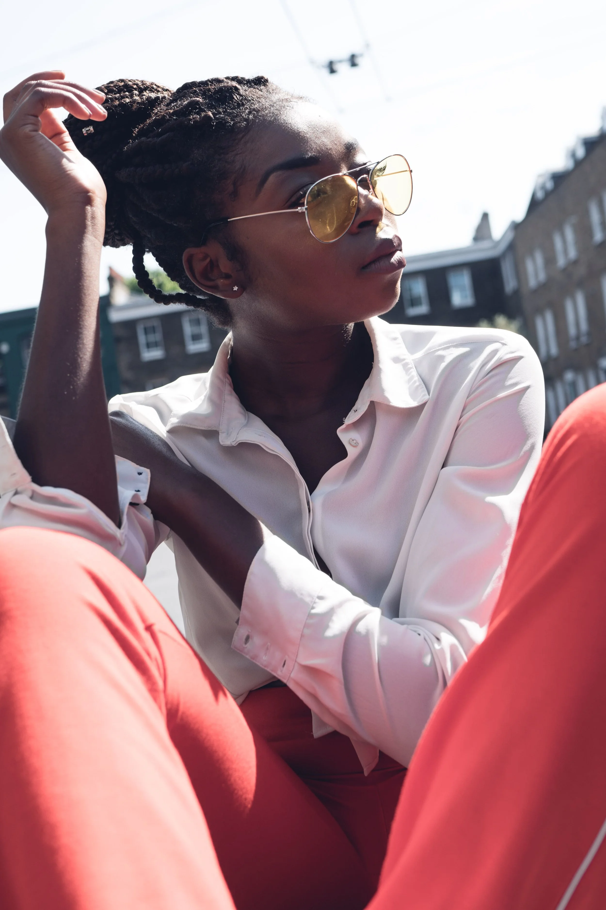 You have options ft Tall Red Track Pants