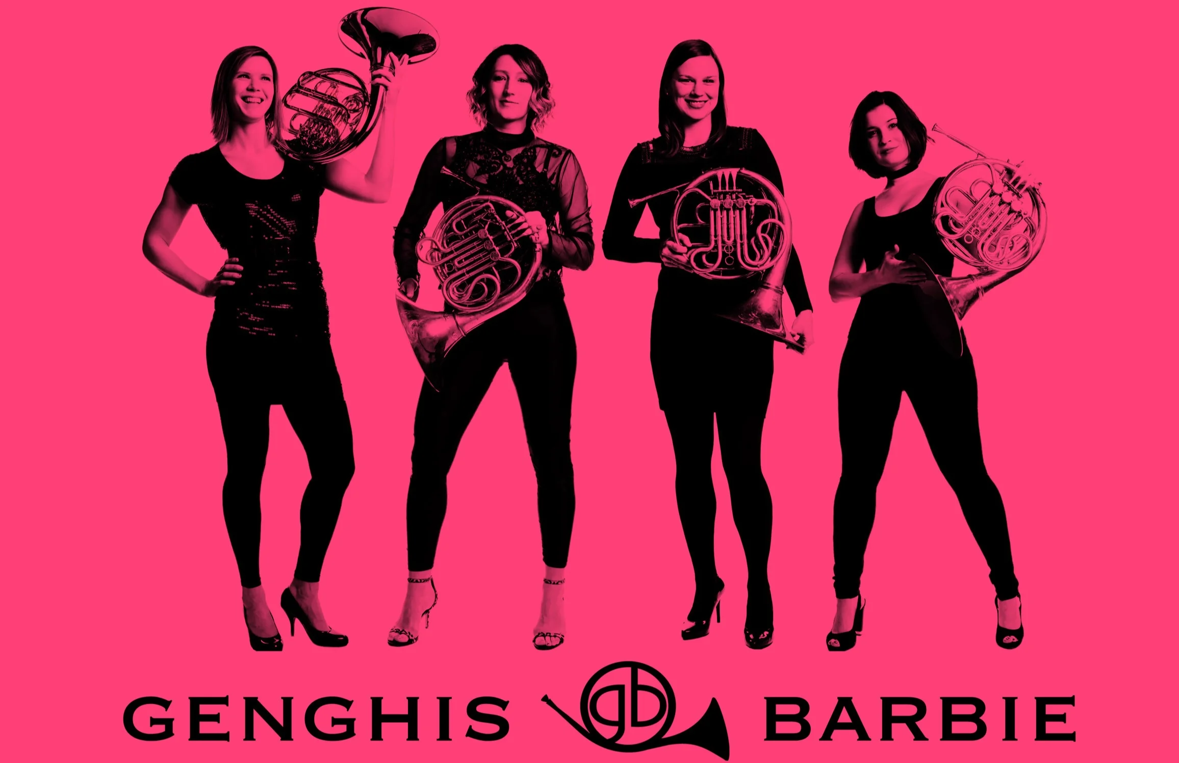 Genghis Barbie Pink Poster