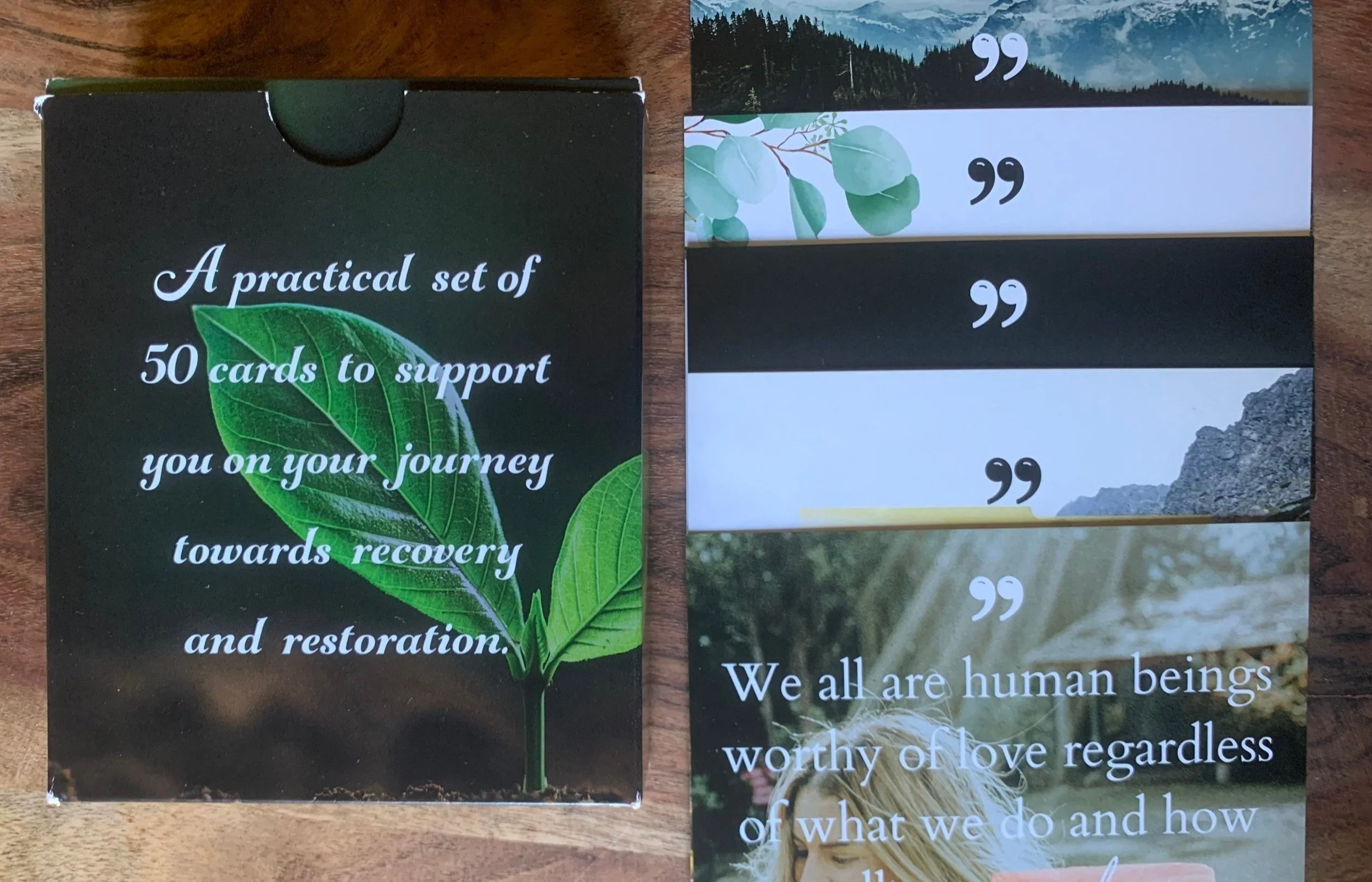 Anxiety Recovery Cards