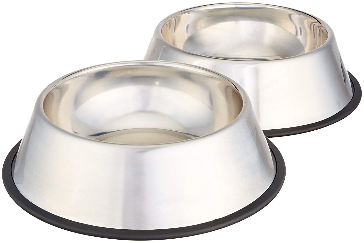 Basis Pet Stainless Steel Dog Bowls - Made in the USA