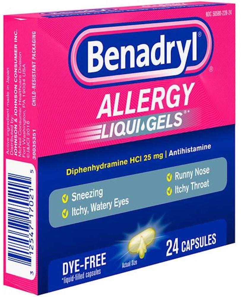 25 mg benadryl for dogs