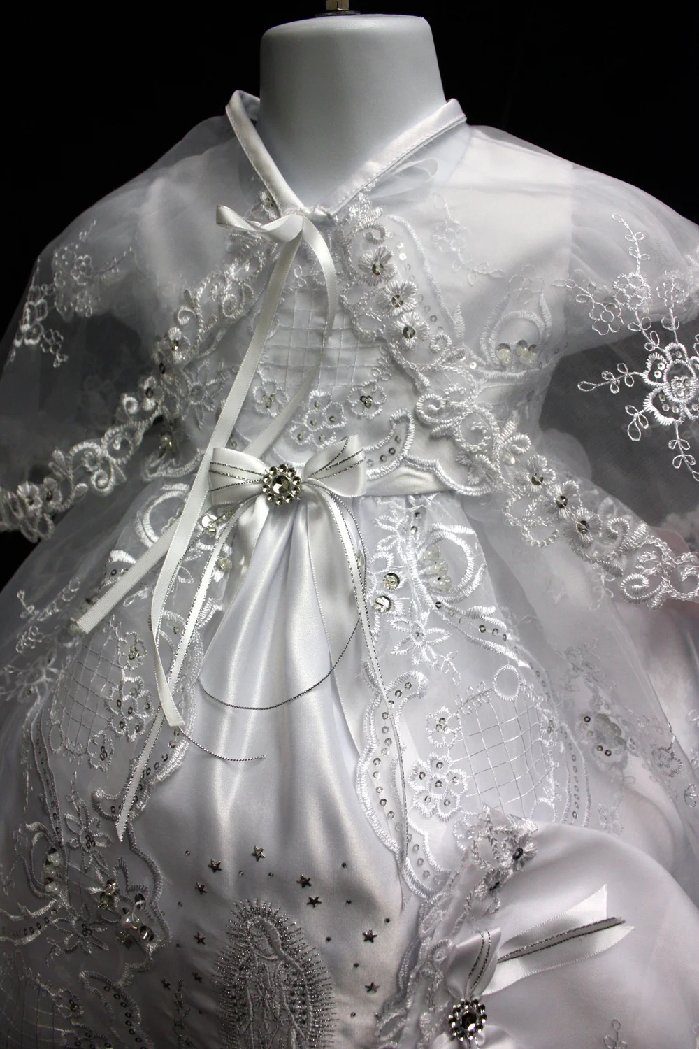 Virgin Mary -03 Baptism — Precious Baby Baptism Dresses