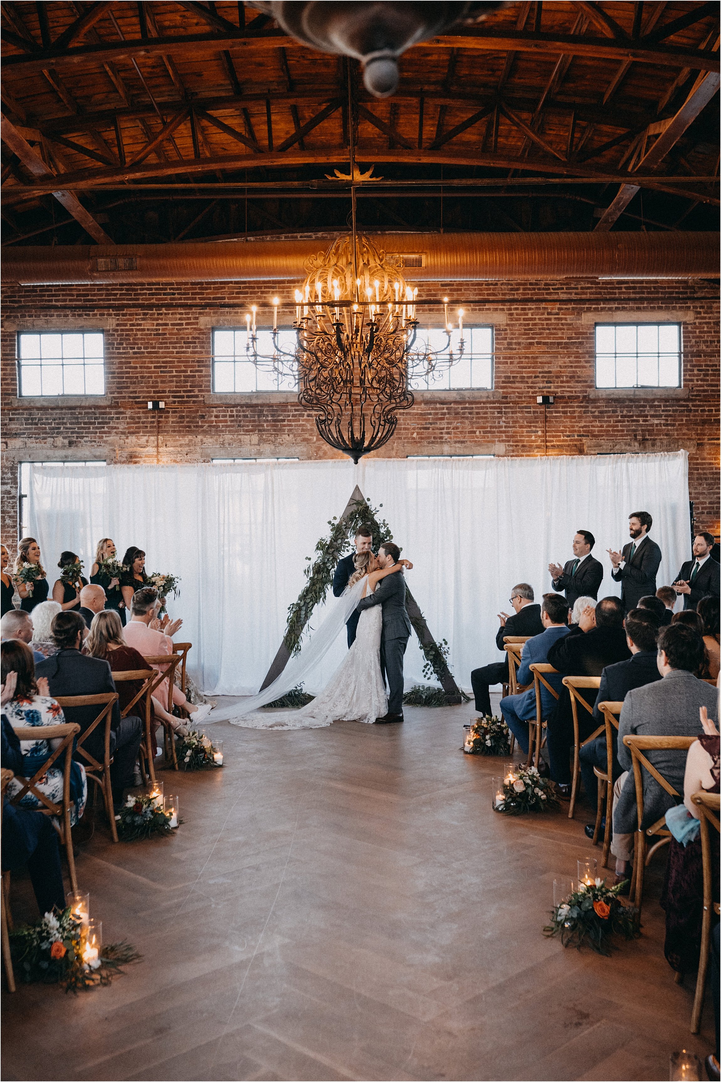 Ceremony Bishop Station Atlanta Wedding photographer