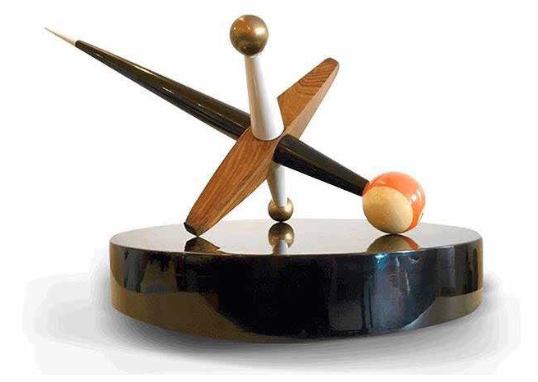 Jacks Black 13.Madera,Metal,Marfil, Resina. 40cmx25cm Serie Game Over